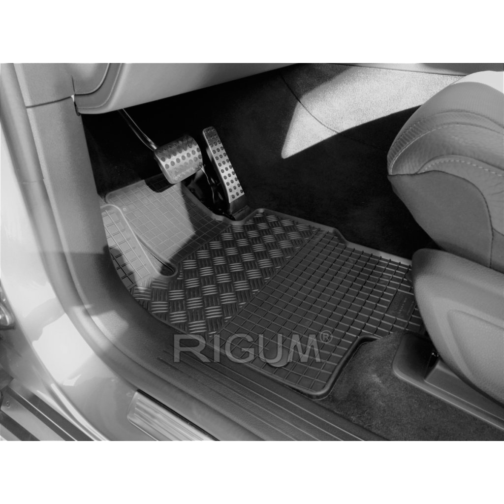Gumové autokoberce Mercedes GLE W167 Plug in Hybrid 2019- | RIGUM