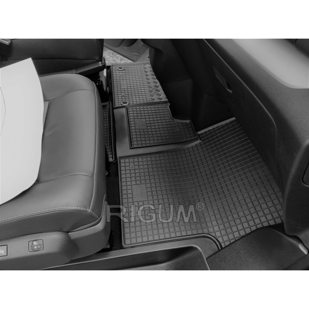 Gumové autokoberce Toyota Proace Verso 2místný + tunel 2016- | RIGUM