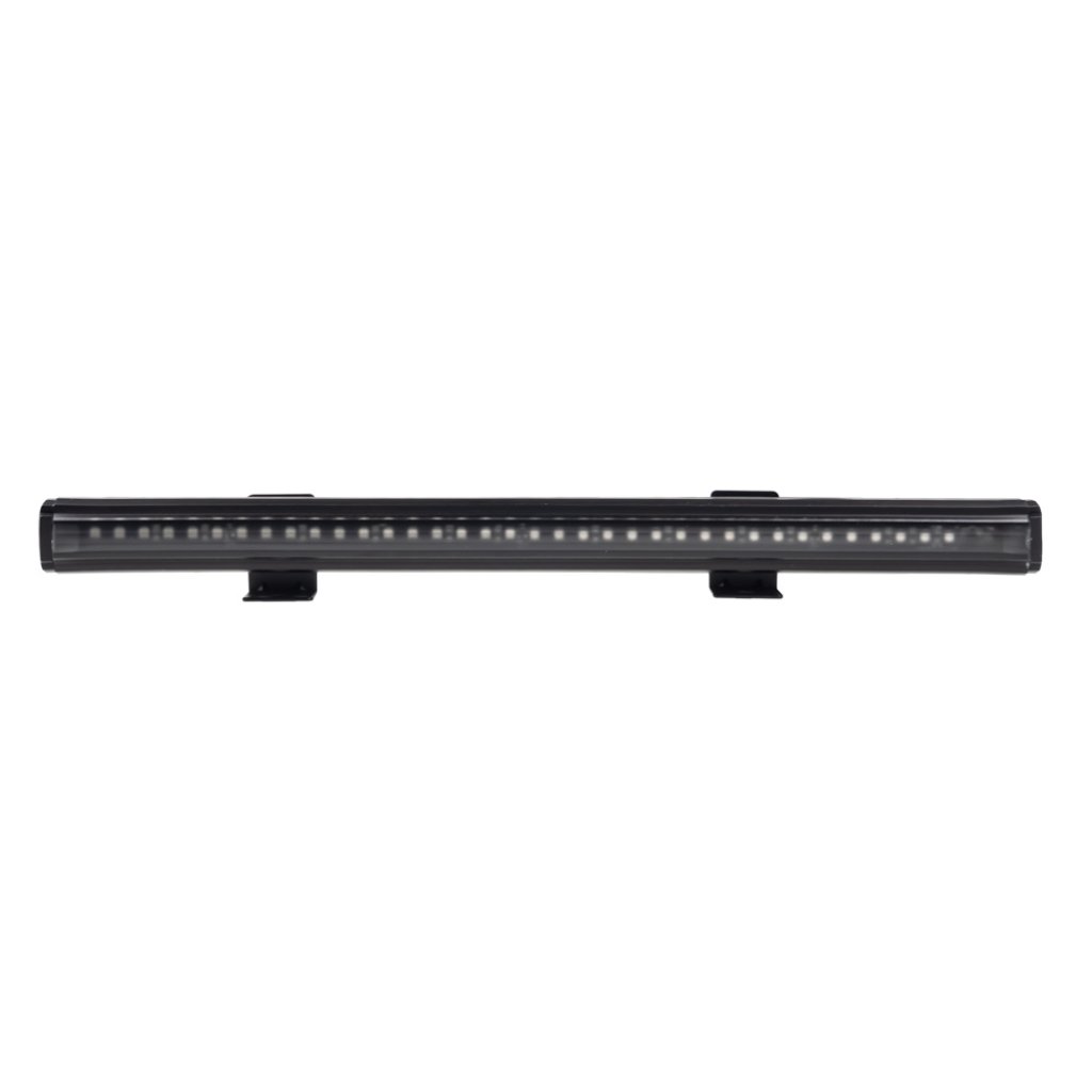 Gumové výstražné LED světlo vnější, modro-červené, 12/24V, 340mm