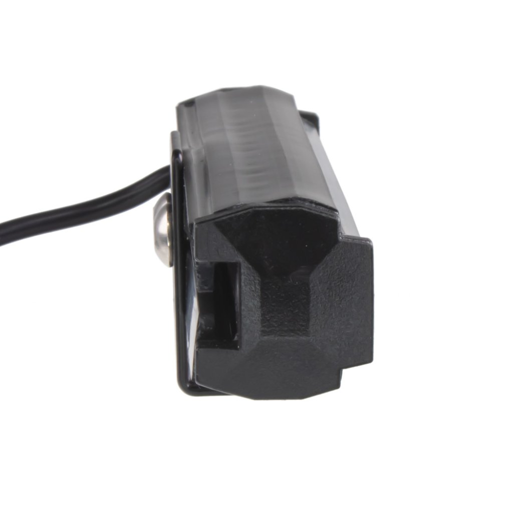 Gumové výstražné LED světlo vnější, oranžové, 12V, 150mm
