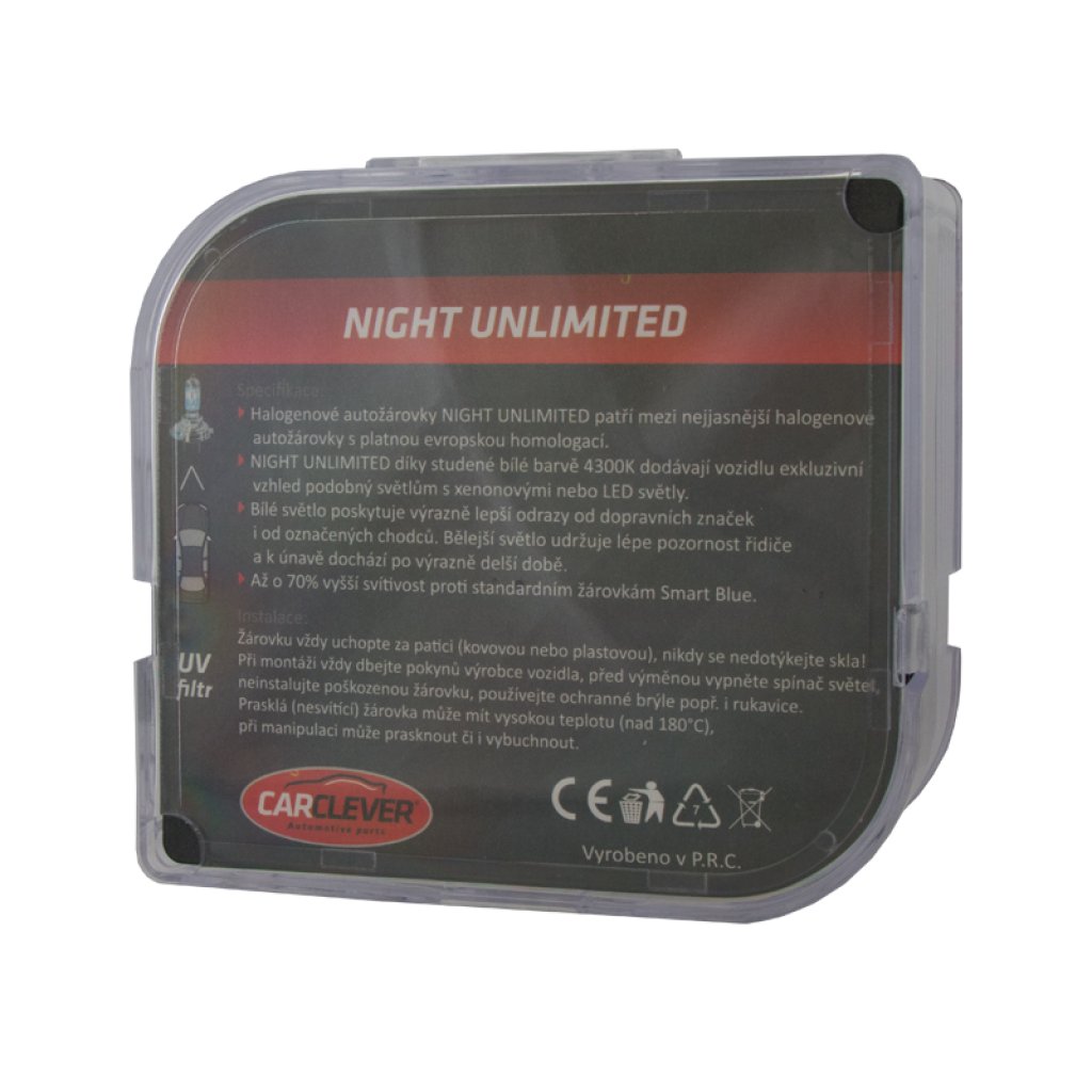 Halogen. žárovka 12V s paticí H11, Night unlimited 4300K