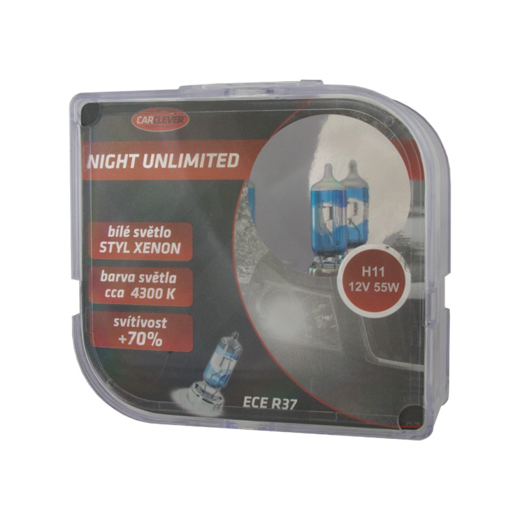 Halogen. žárovka 12V s paticí H11, Night unlimited 4300K