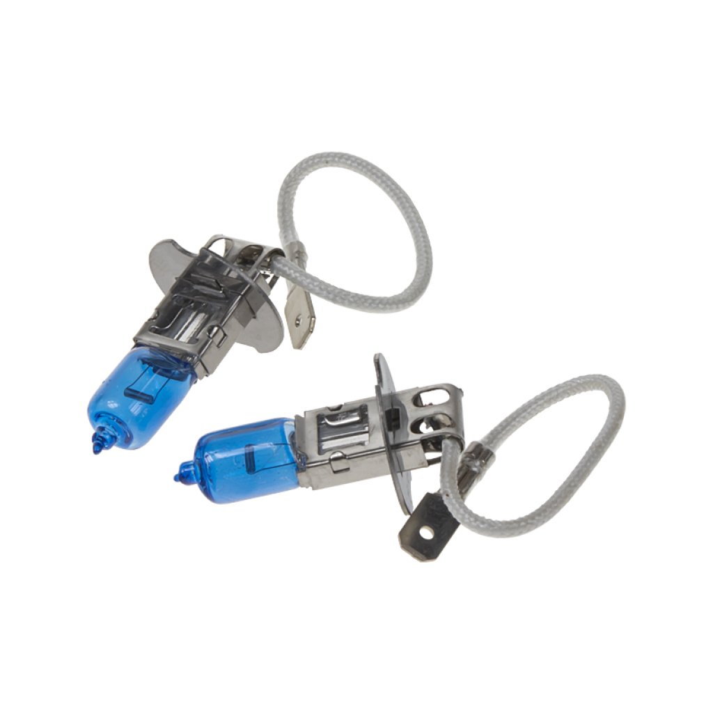 Halogen. žárovka 12V s paticí H3, Blue white 4300K 100W