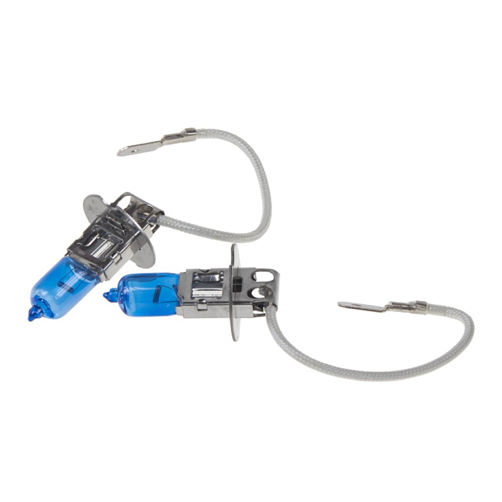 Halogen. žárovka 12V s paticí H3, Blue white 4300K