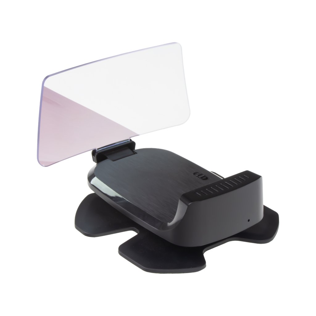 HEAD UP DISPLEJ se zobrazením CarPlay + Android Auto, reflexní deska
