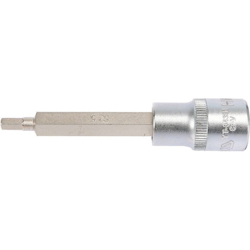 Hlavice s bitem HEX 1/2" H5 Yato - YT-04391