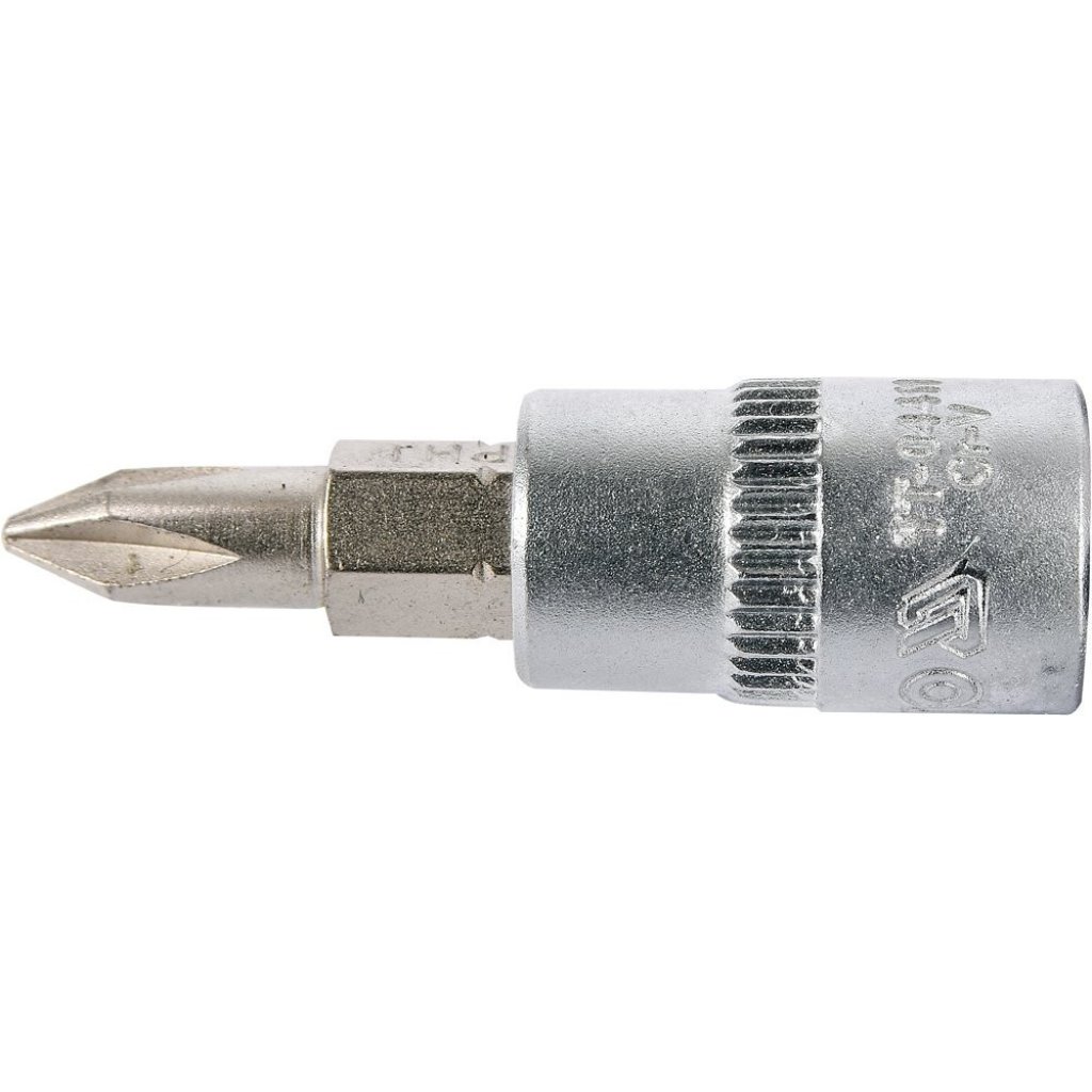 Hlavice s bitem KŘÍŽOVÁ 1/4" PH1 Yato - YT-04411