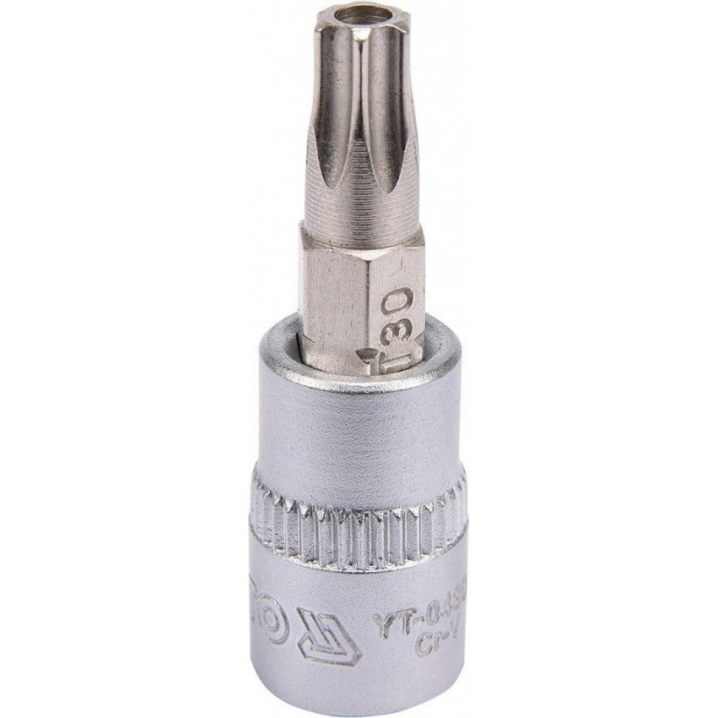 Hlavice s bitem TORX 1/4" T30 YATO - YT-04306
