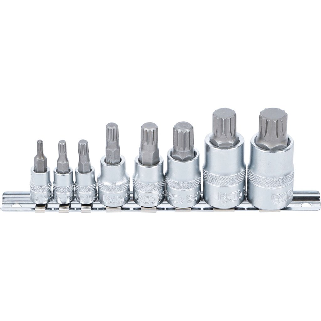 Hlavice s bity XZN, M4 - M16, 8 ks - B5105