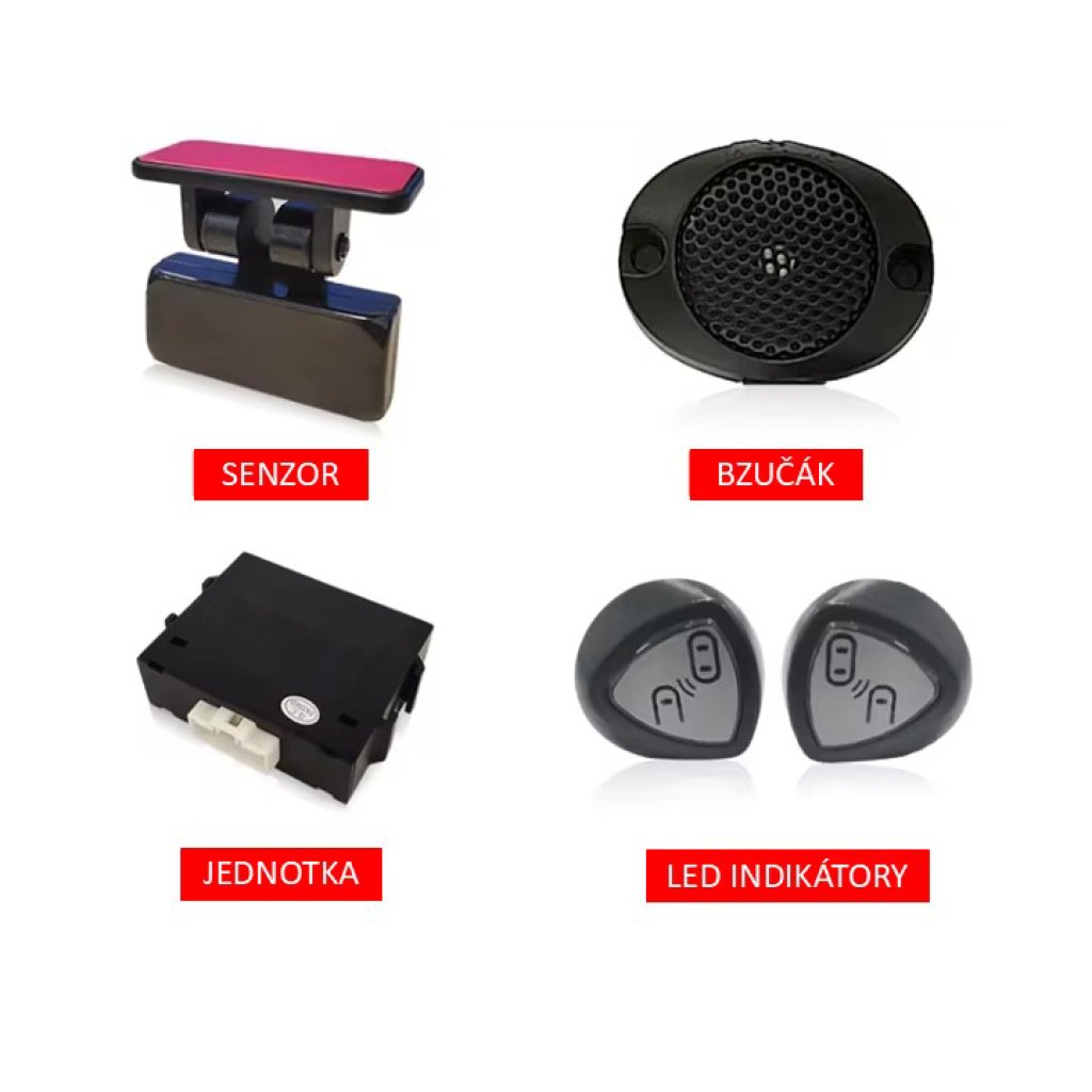 Hlídání mrtvého úhlu BLIS/BSD s radarovým senzorem 77GHz