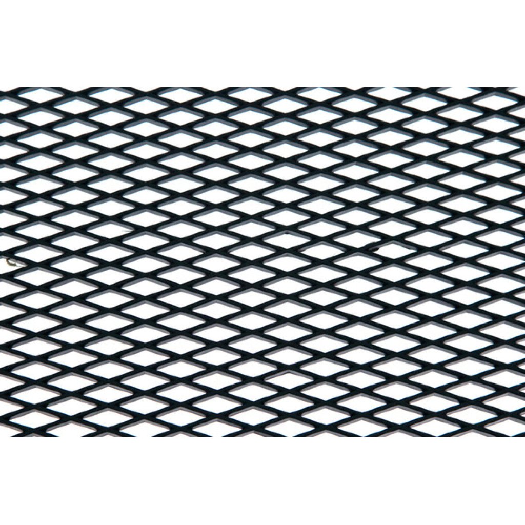 Hliníková mřížka (Tahokov) rozměr 1000x250 mm, AL 08 černý MINI oko 7x3mm