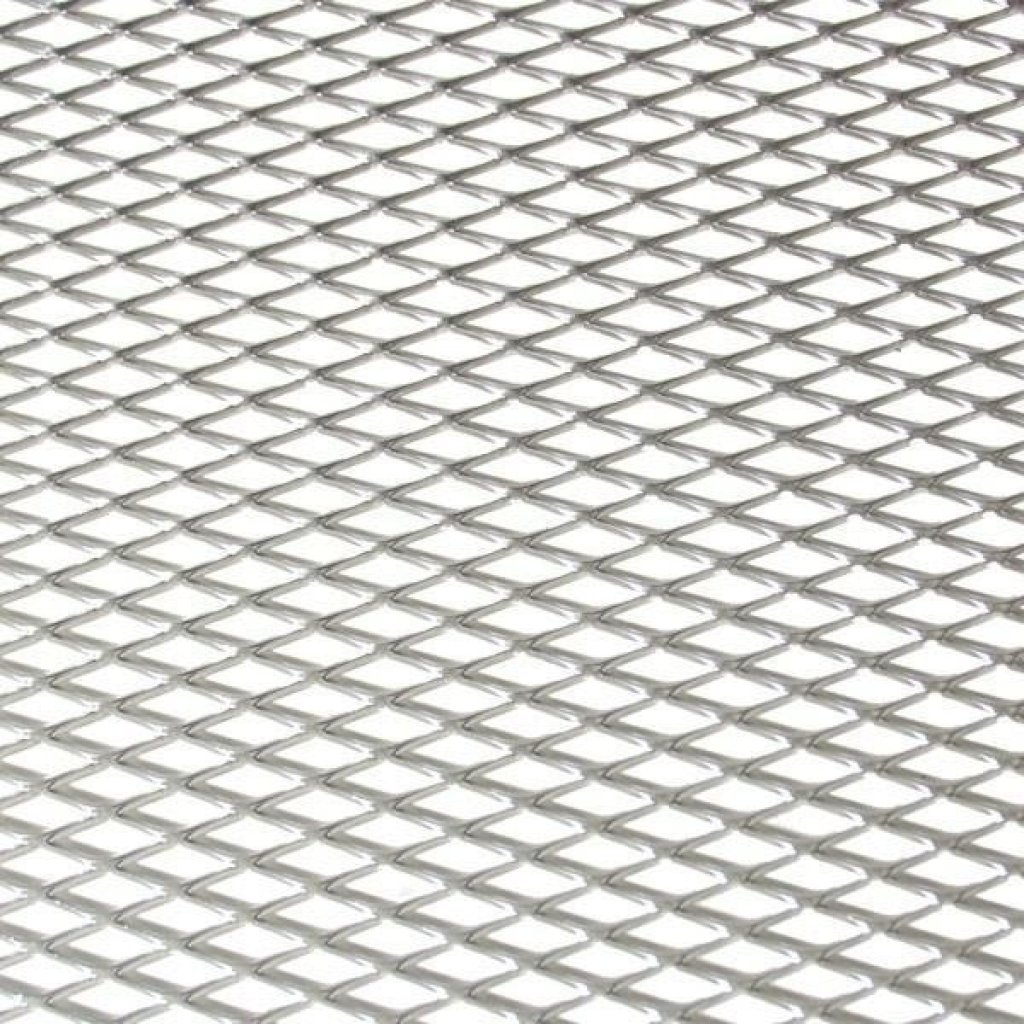 Hliníková mřížka (Tahokov) rozměr 1000x250 mm, AL 08 stříbrný MINI