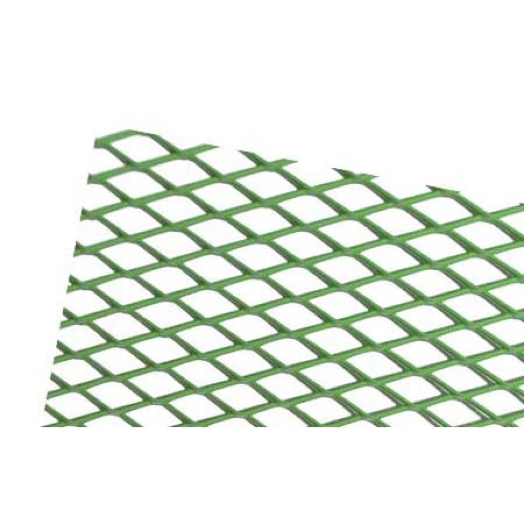 Hliníková mřížka (Tahokov) rozměr 1000x250 mm, AL 08 zelený VO