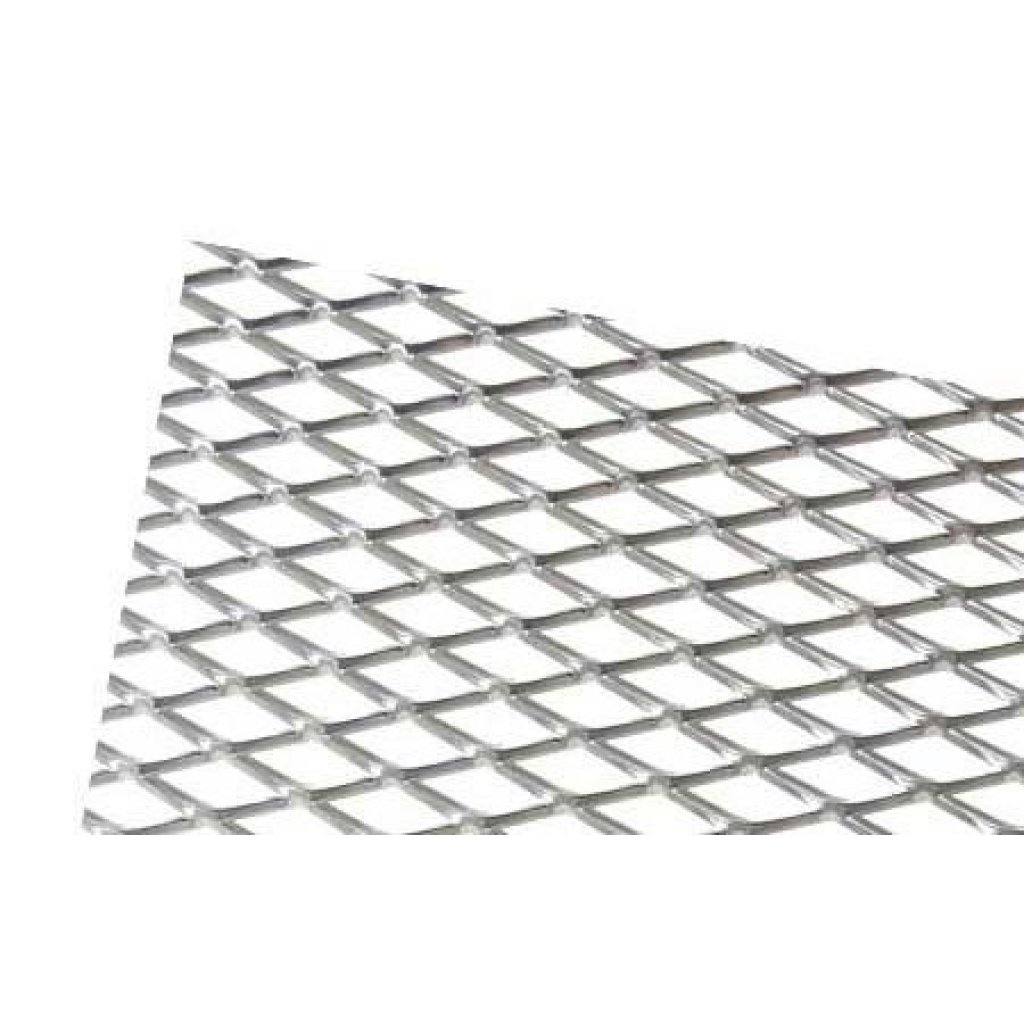 Hliníková mřížka (Tahokov) rozměr 1000x330 mm, stříbrný oko 7x12mm, 86754