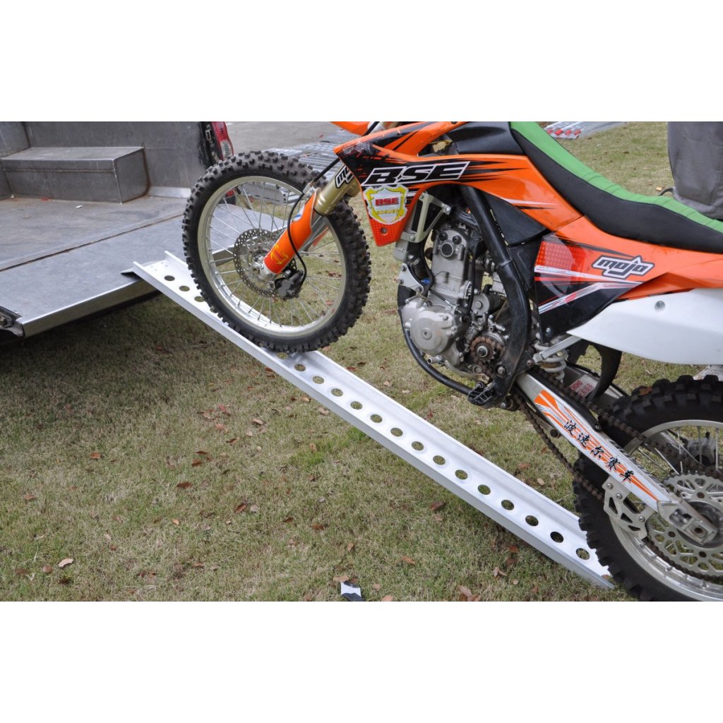 Hliníkový nájezd na motorku, nosnost 200 kg - LR036