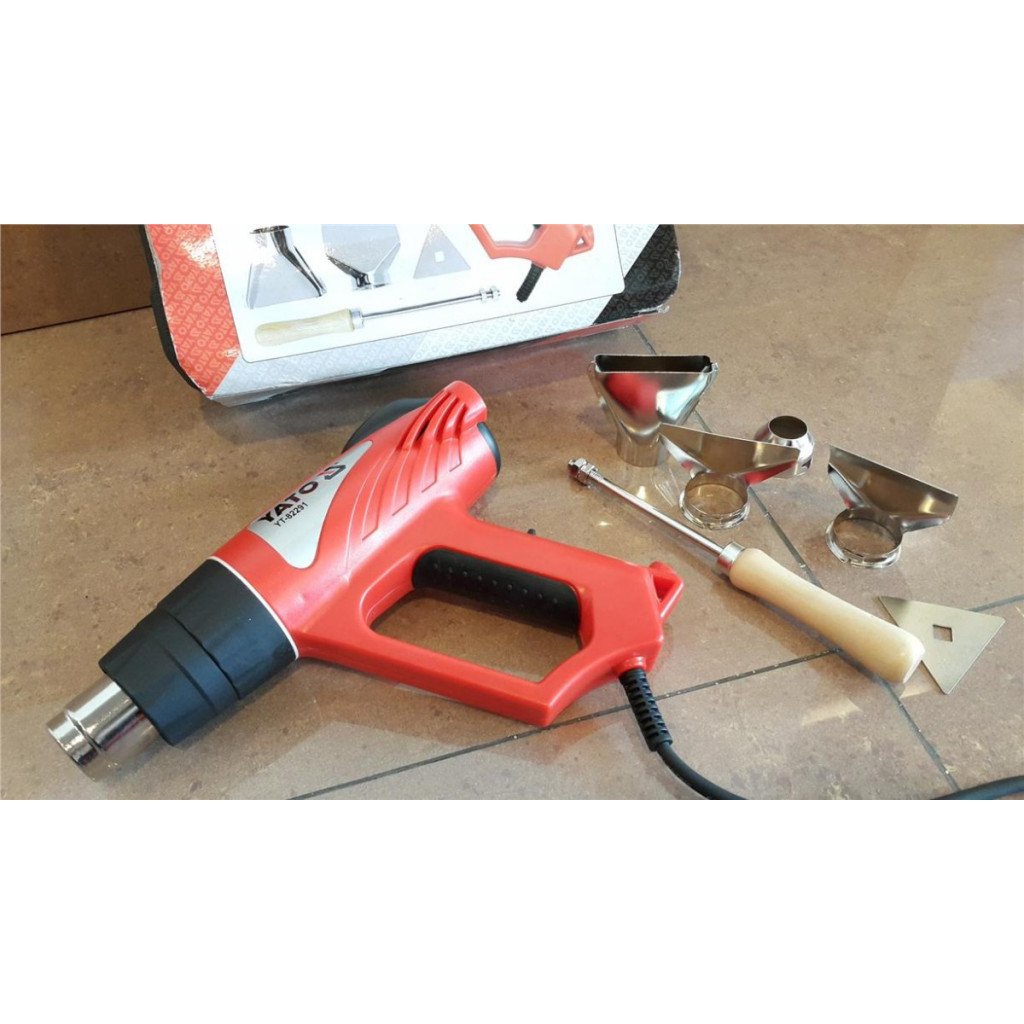 Horkovzdušná pistole 1350W/2000W, 350/550°C - YT-82291