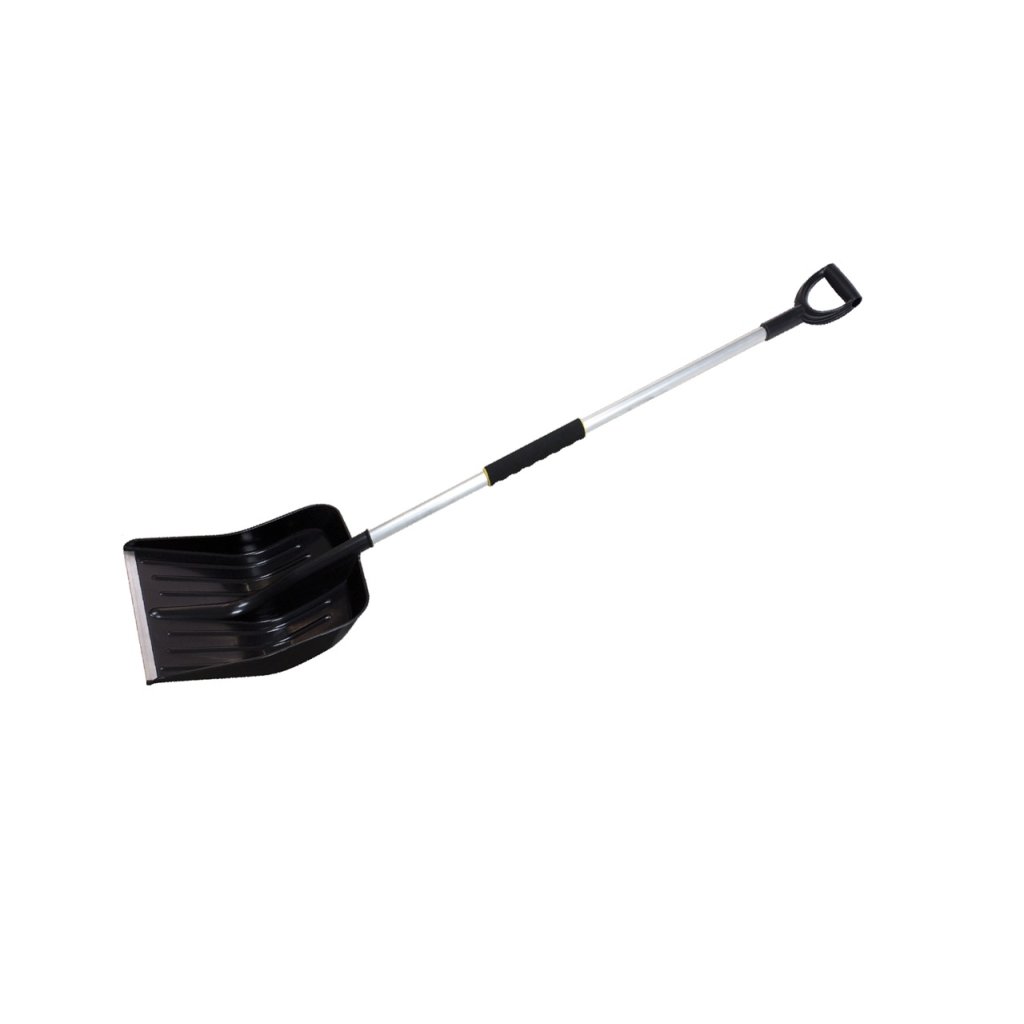 Hrablo na sníh CORTINA black 390 mm, ALU násada