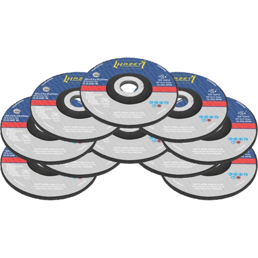 Hrubovací kotouč 125 x 6 x 22,23 mm pro brusku 9233, 10 ks