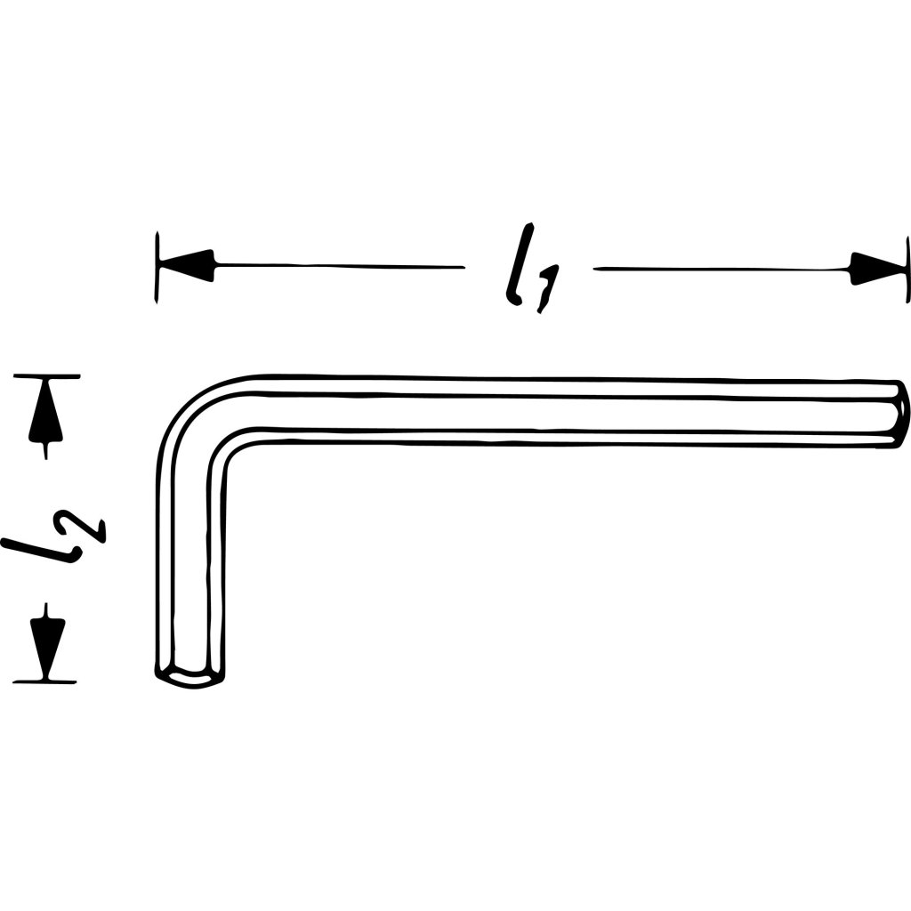 Imbusový klíč, 1,5 mm - HA011896
