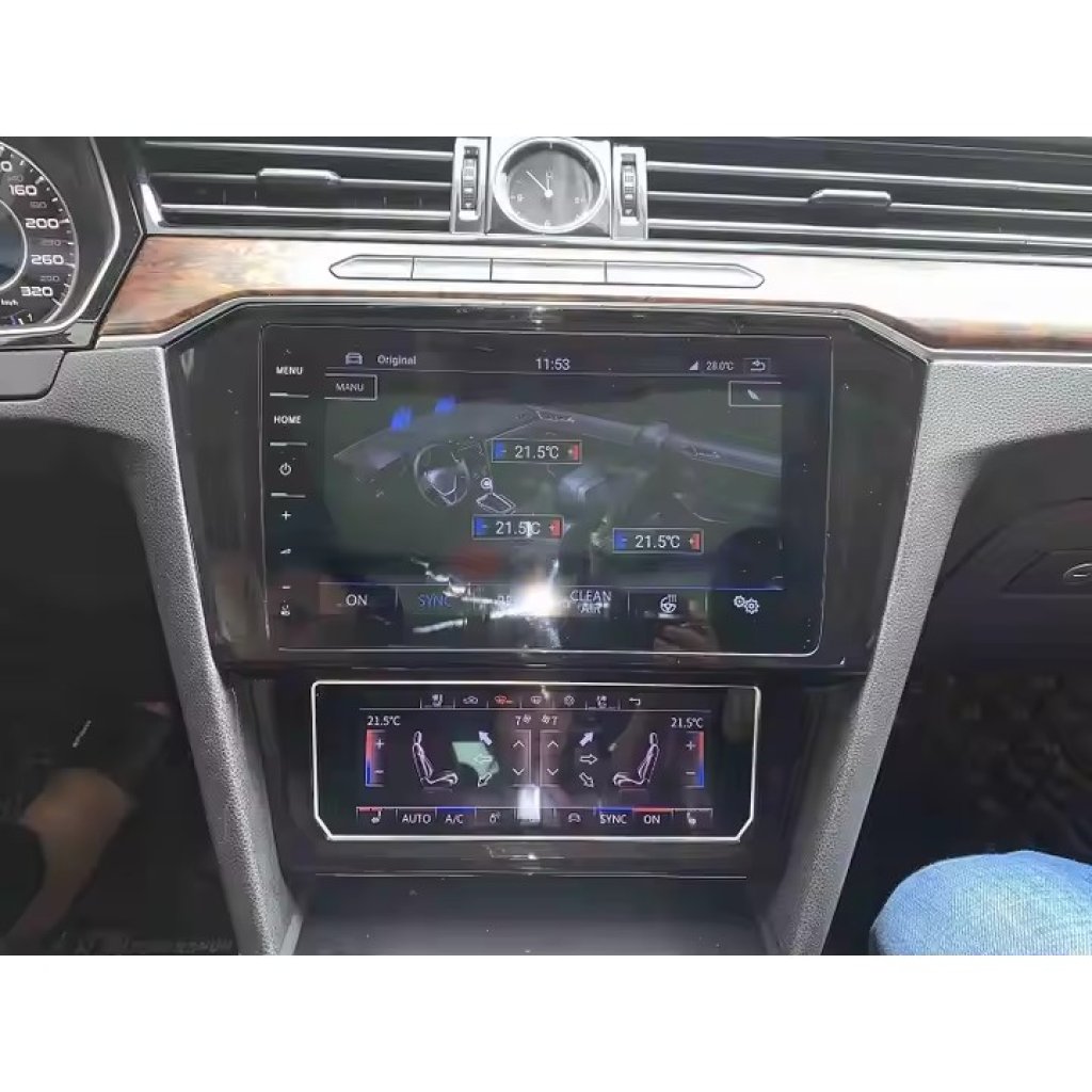 IPS dotykový panel klimatizace pro VW Tiguan 2016-2021