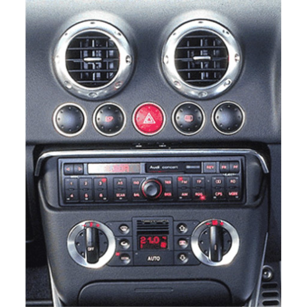 ISO redukce pro Audi A2/TT, A3 2000, A4 99-01, A6 97-11/2000