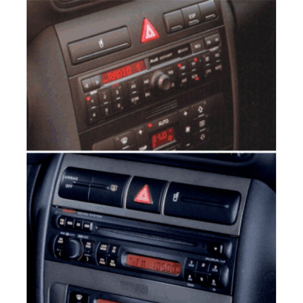 ISO redukce pro Audi A3 2000-2003, A6 00-04, Seat Toledo 99-05