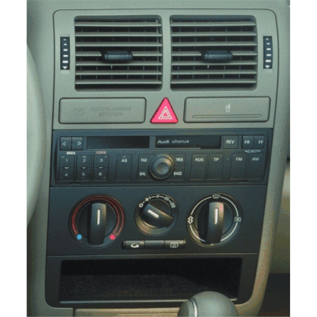 ISO redukce pro Audi A4 -10/1998, A6 -5/1997, A8