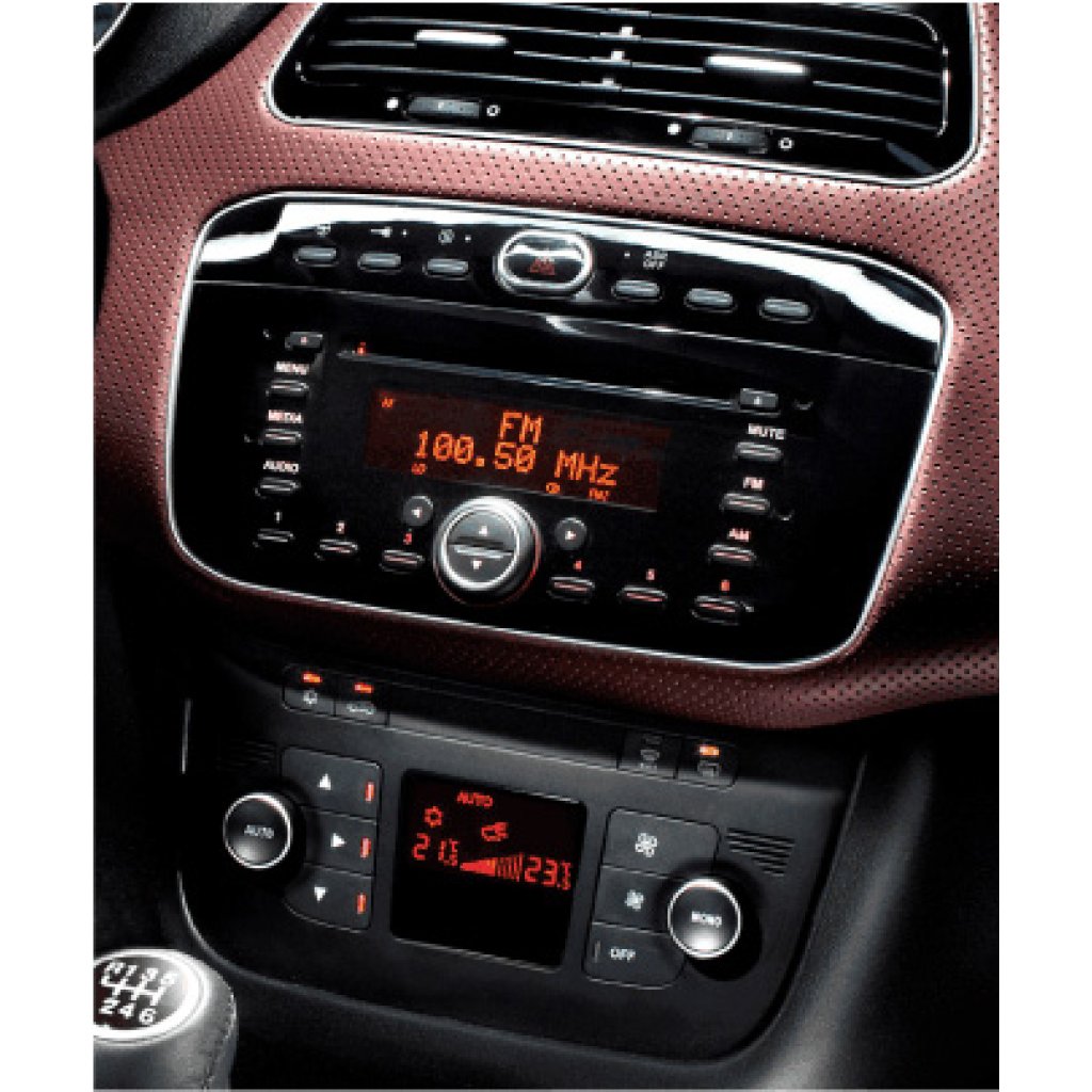 ISO redukce pro Fiat Punto Evo 07/2008-2012, Punto 03/2012-