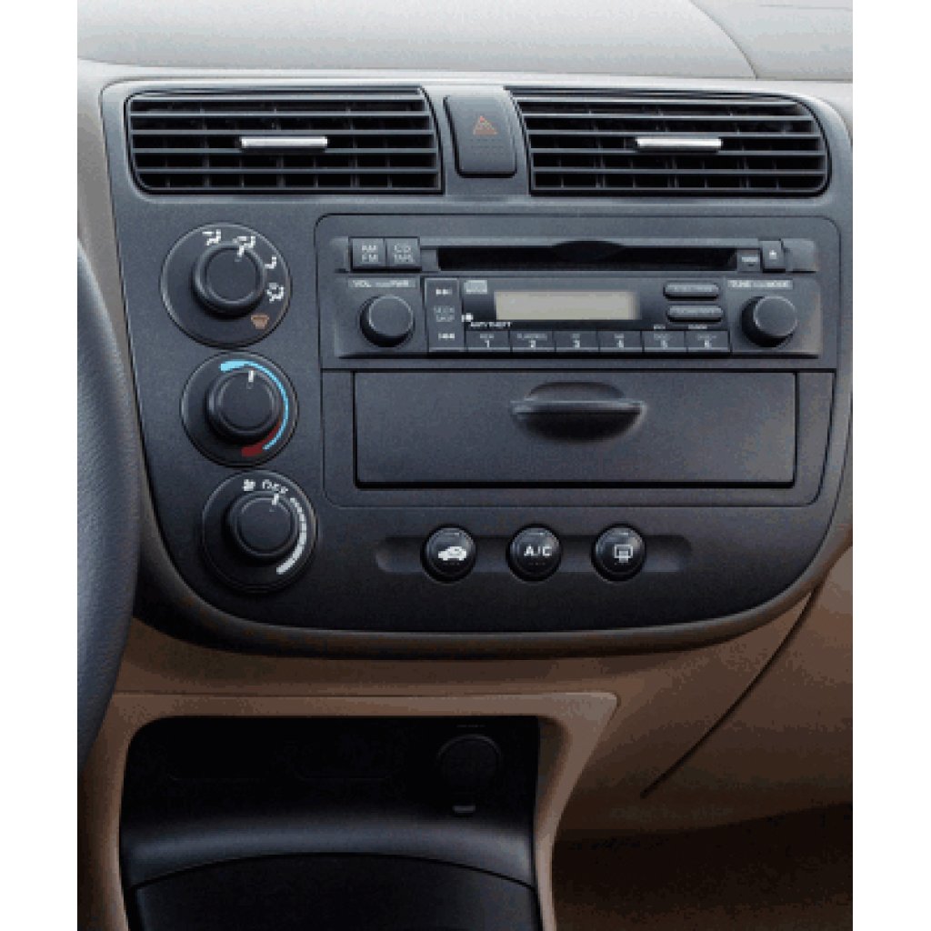 ISO redukce pro Honda Civic 2003- automat. clima, 7/2001-2003 s CD přehrávačem