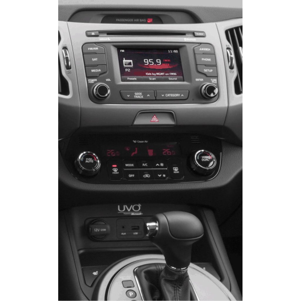 ISO redukce pro Kia Sportage III 08/2010-