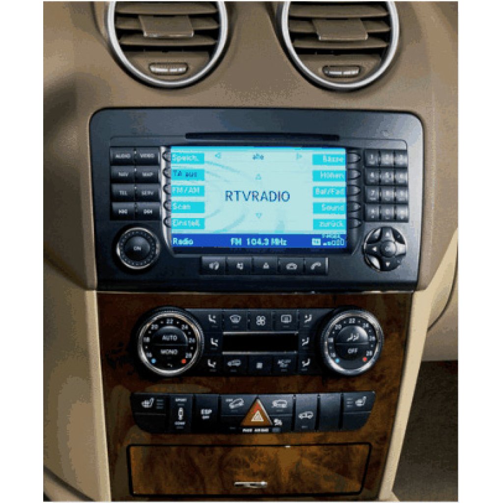 ISO redukce pro Mercedes ML (W164) 2005-2011