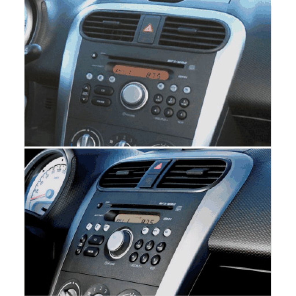 ISO redukce pro Opel Agila B 08-14, Suzuki Splash 04/2008-14