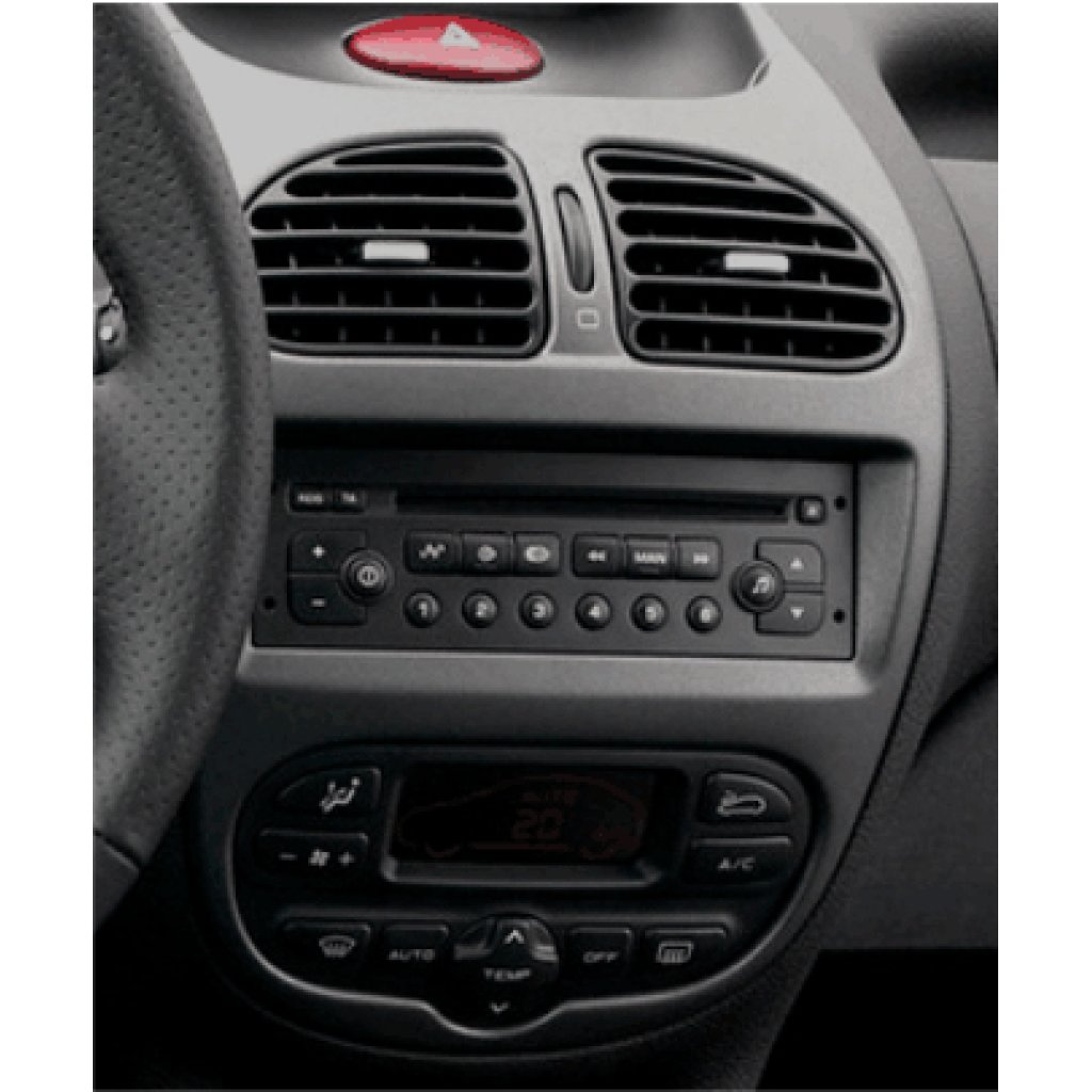 ISO redukce pro Peugeot 206 1998-2007