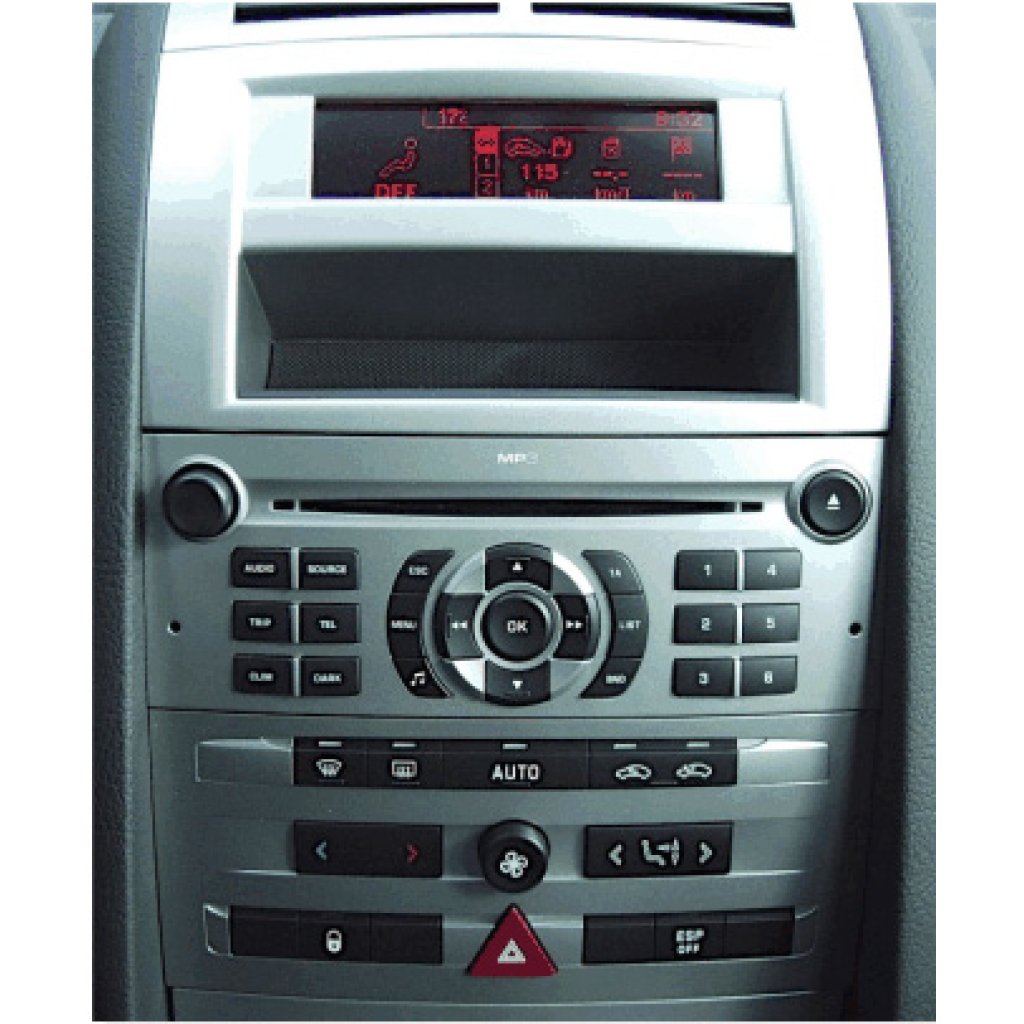 ISO redukce pro Peugeot 407, Citroen C5 10/2004-08