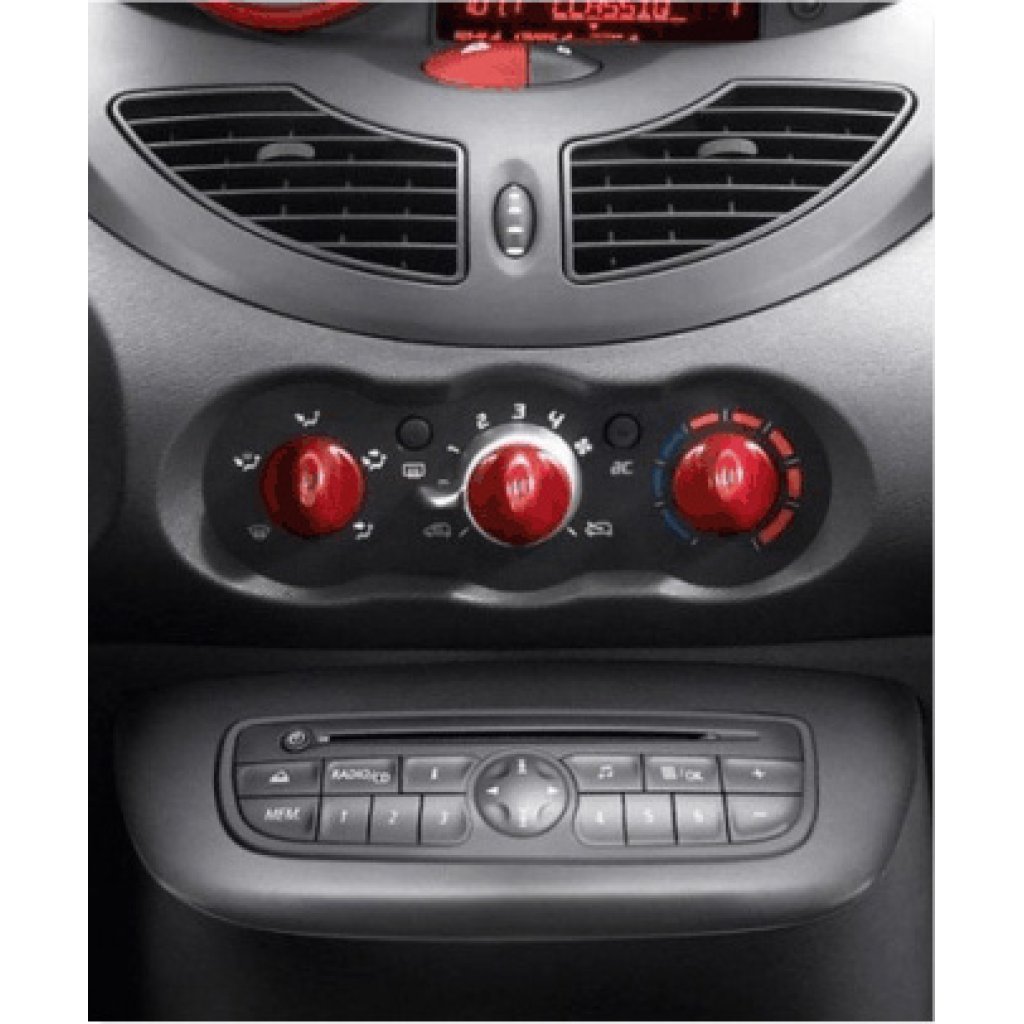 ISO redukce pro Renault Twingo 07- černá