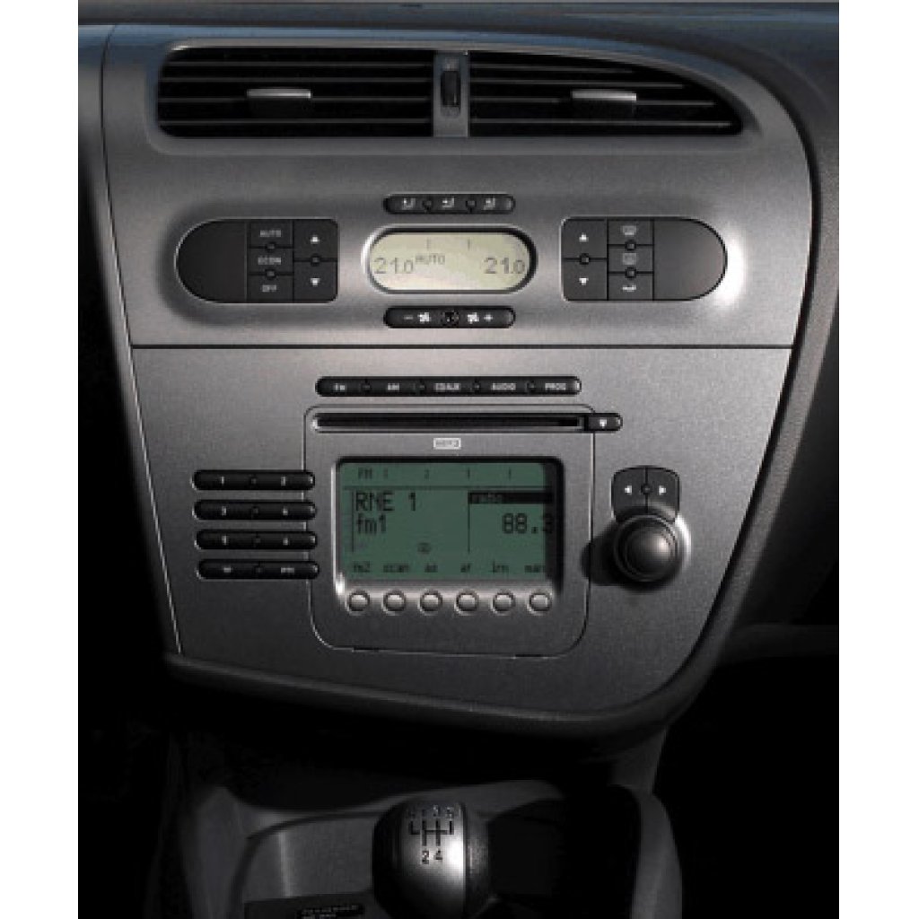 ISO redukce pro Seat Leon 05/2005-2009 tmavě šedý