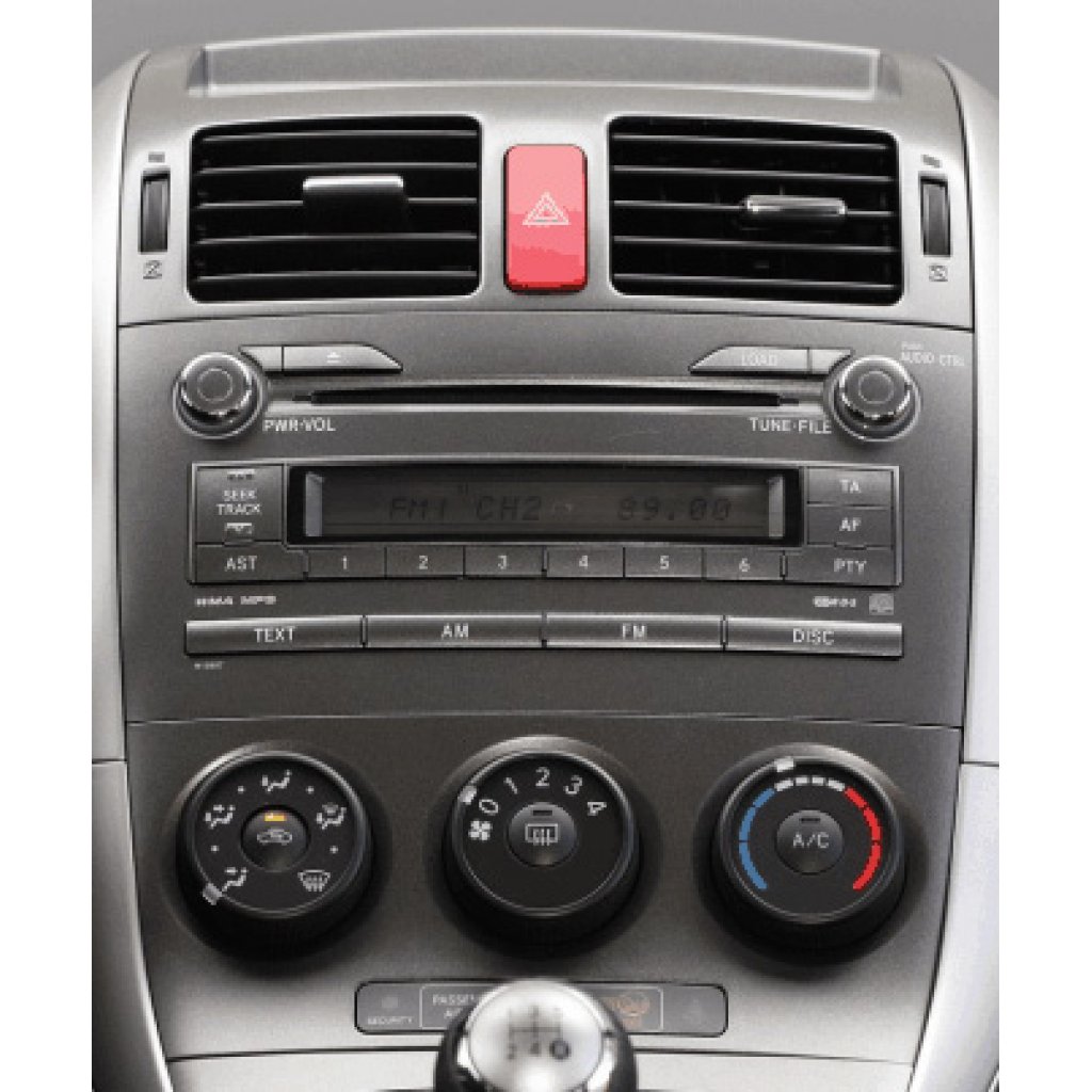 ISO redukce pro Toyota Auris 10/2006-2012
