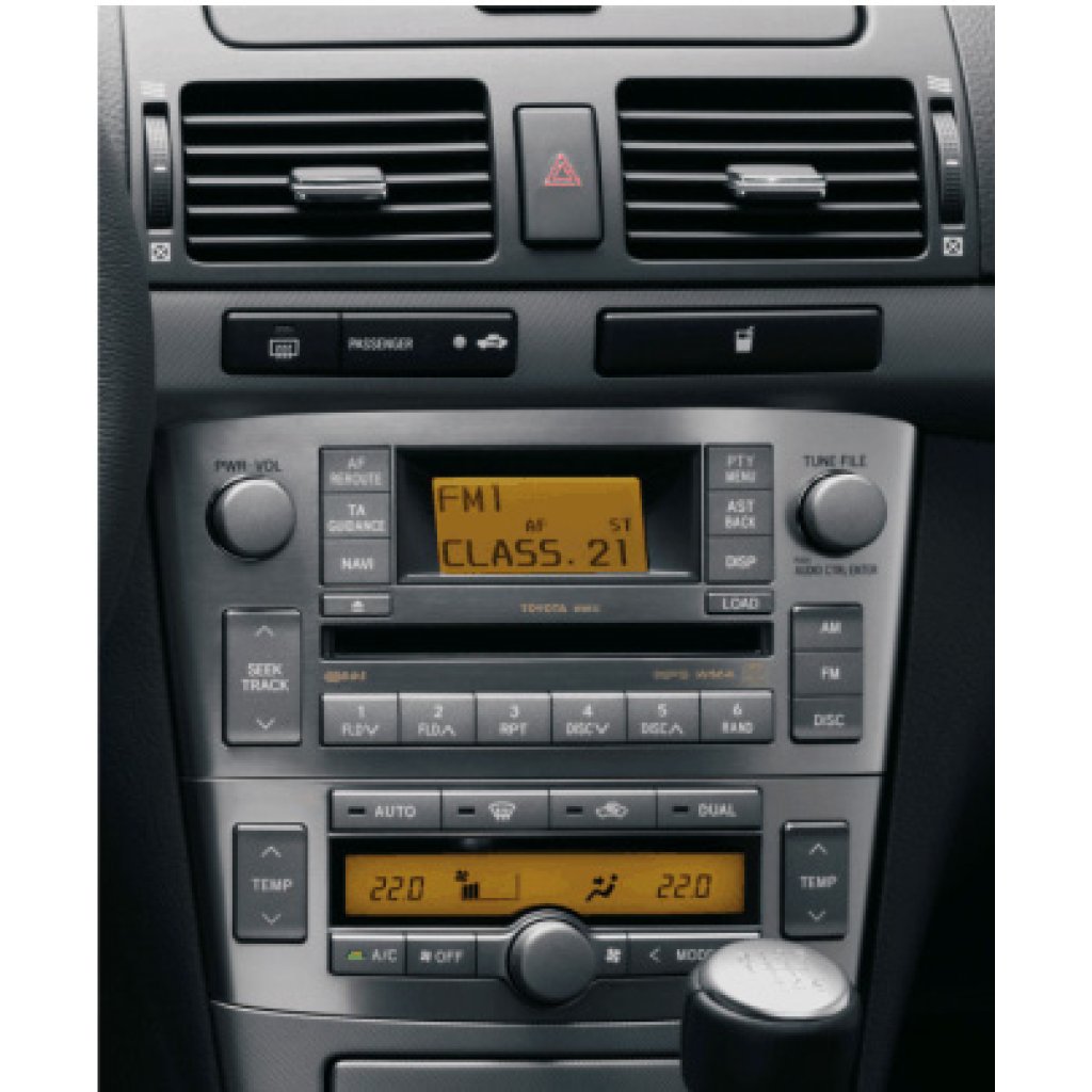 ISO redukce pro Toyota Avensis 04/2003-2009