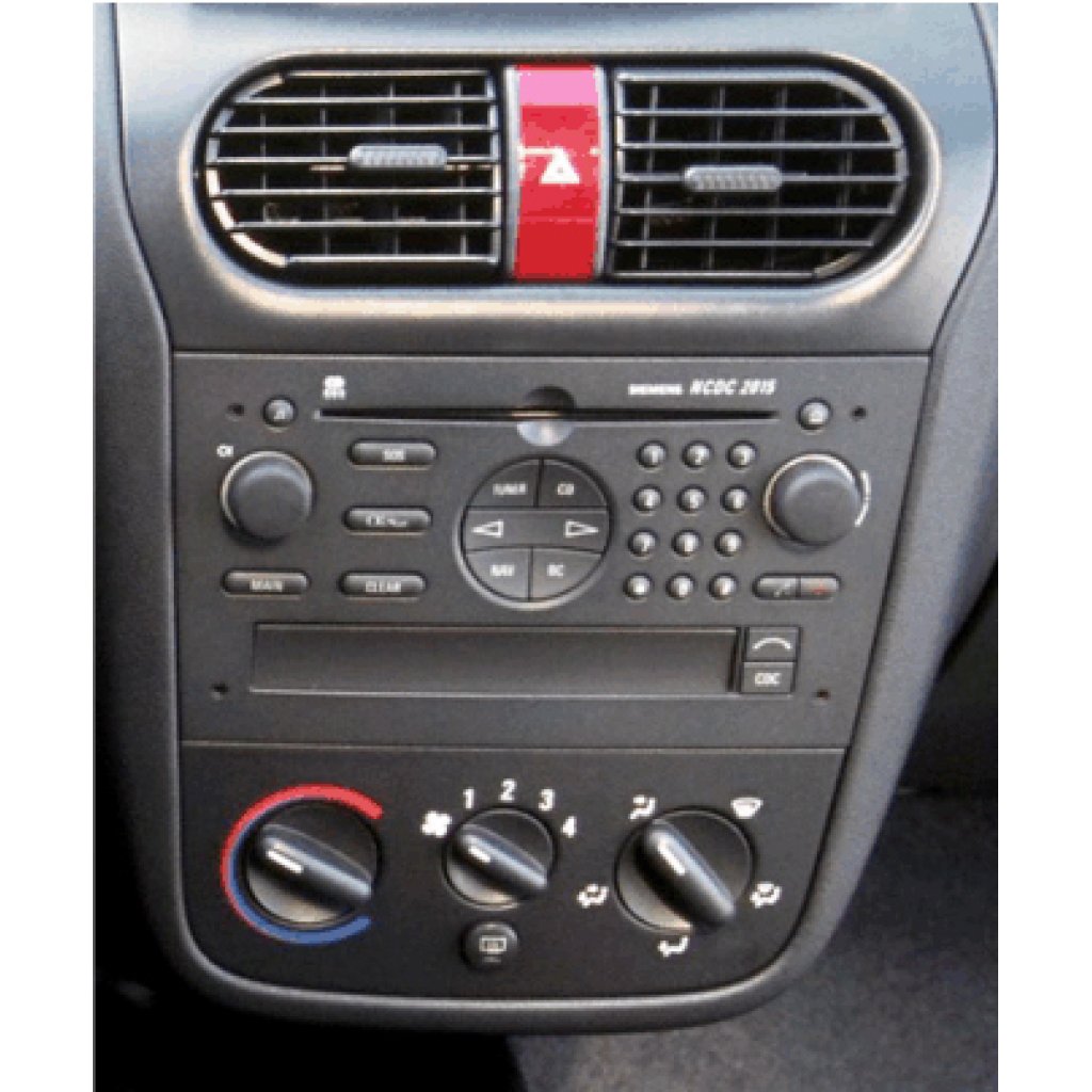ISO redukce tm.šedá pro OPEL Vectra 2003-