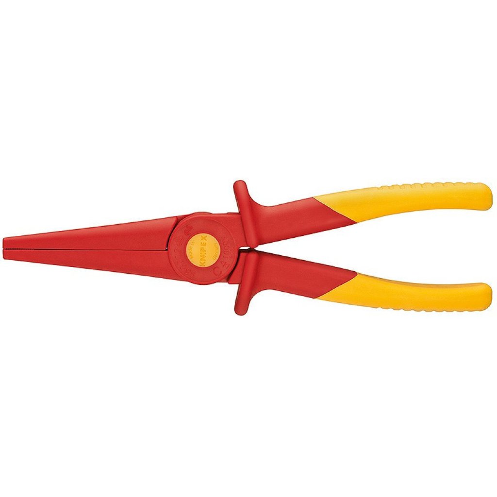 Izolační plastové rovné půlkulaté kleště 220 mm - 986202
