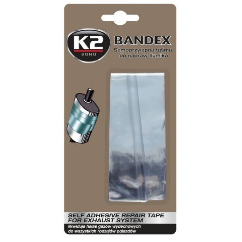 K2 BANDEX 5 x 100 cm - páska na opravu výfuku, B305