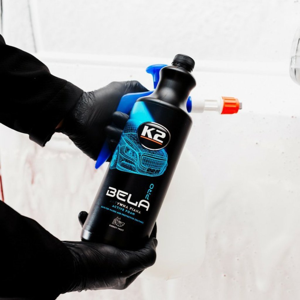 K2 BELA PRO 1 l BLUEBERRY - profesionální aktivní mycí pěna, D0101