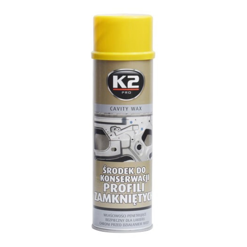 K2 CAVITY WAX 500 ml - prostředek na bázi vosku pro ochranu dutin, L330