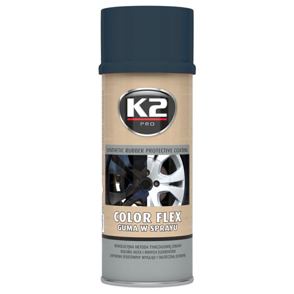 K2 COLOR FLEX 400ml KARBONOVÁ - ochranný natěr ze syntetického kaučuku 400ml, L343CR