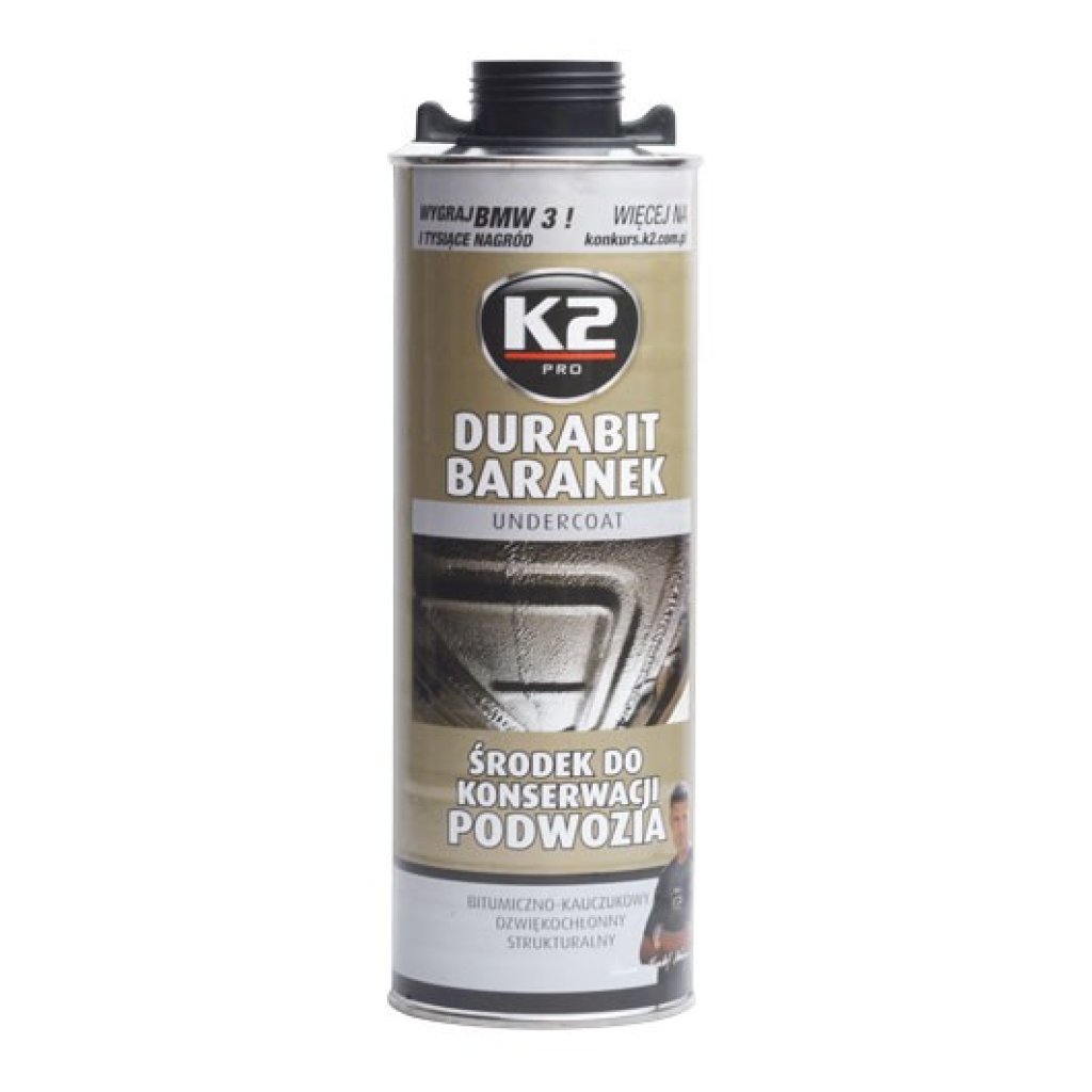 K2 DURABIT BARANEK 1 l - ochranný gumový povlak na podvozek, L325