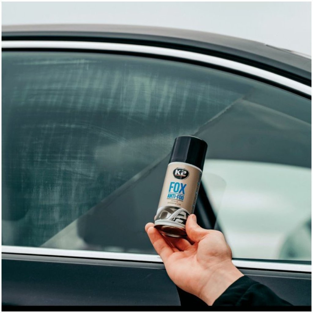 K2 FOX 150 ml - přípravek proti mlžení oken, K631