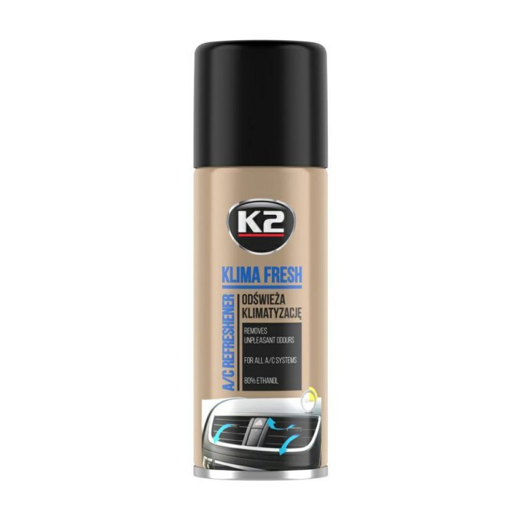 K2 KLIMA FRESH 150 ml LEMON - osvěžuje vzduch interiéru vozu, K222