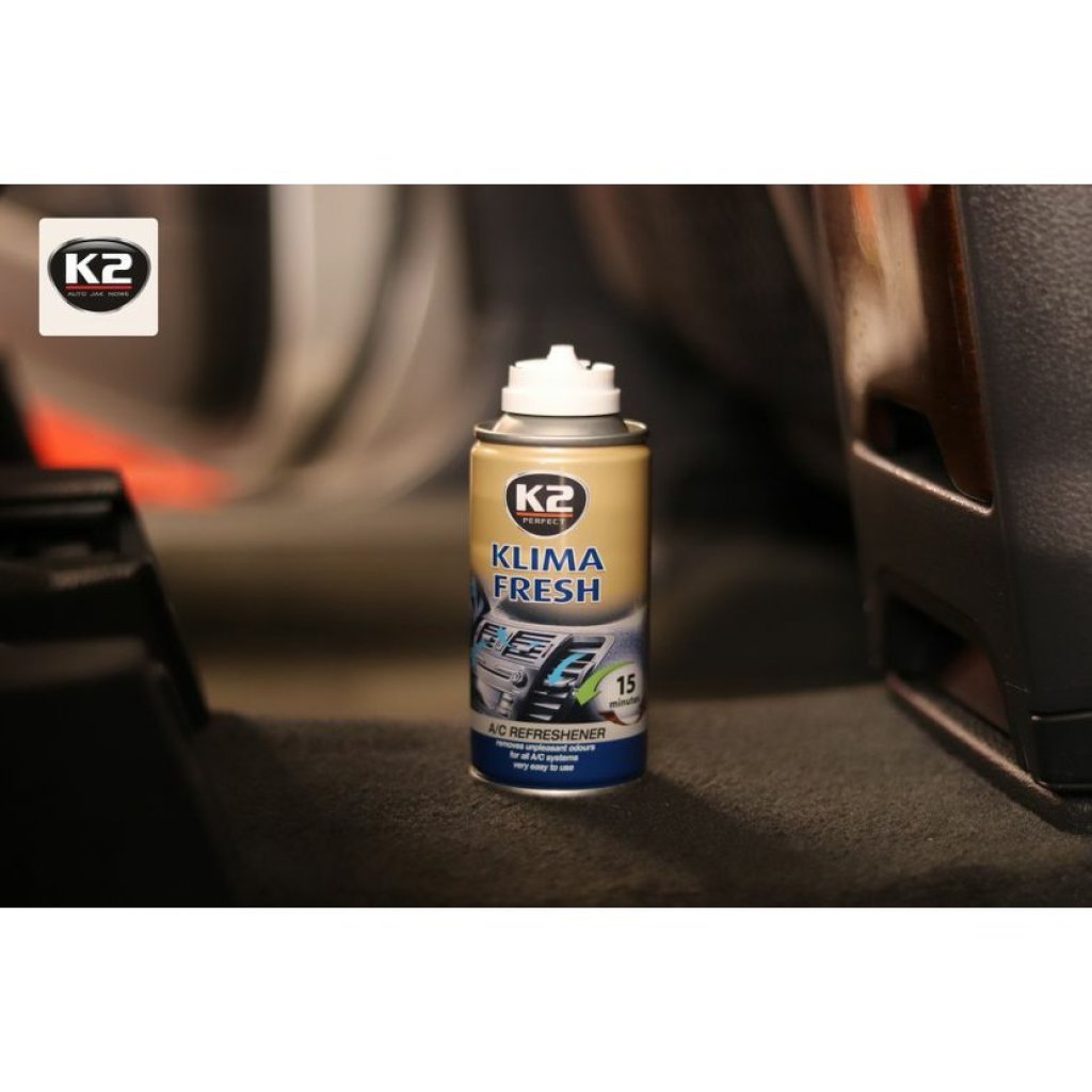 K2 KLIMA FRESH 150 ml LEMON - osvěžuje vzduch interiéru vozu, K222