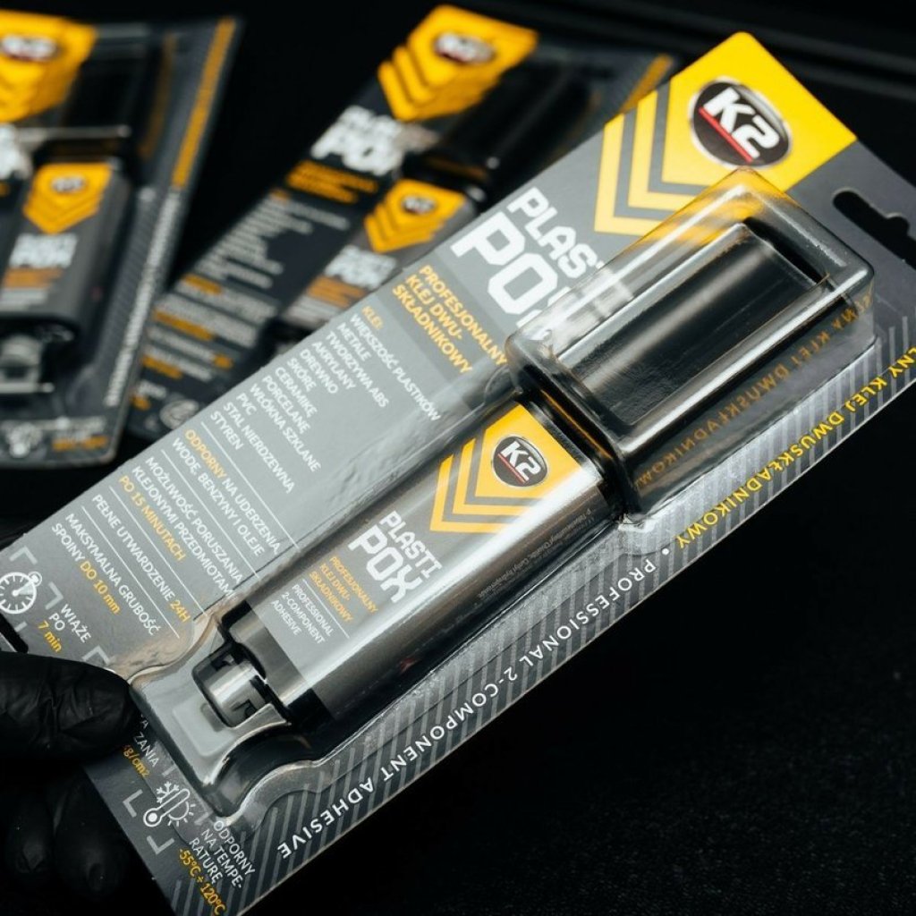 K2 PLASTIPOX 25 g - profesionální epoxidové lepidlo, B478