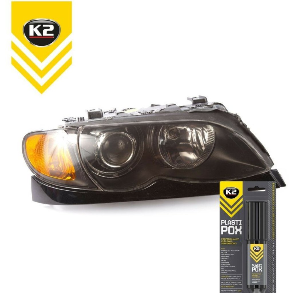 K2 PLASTIPOX 25 g - profesionální epoxidové lepidlo, B478
